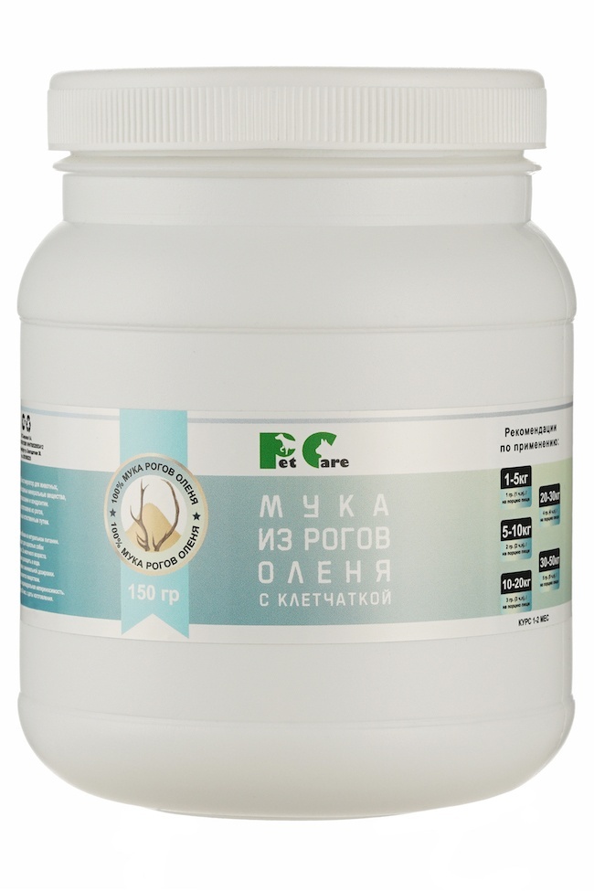 Мука из рогов оленя с клетчаткой