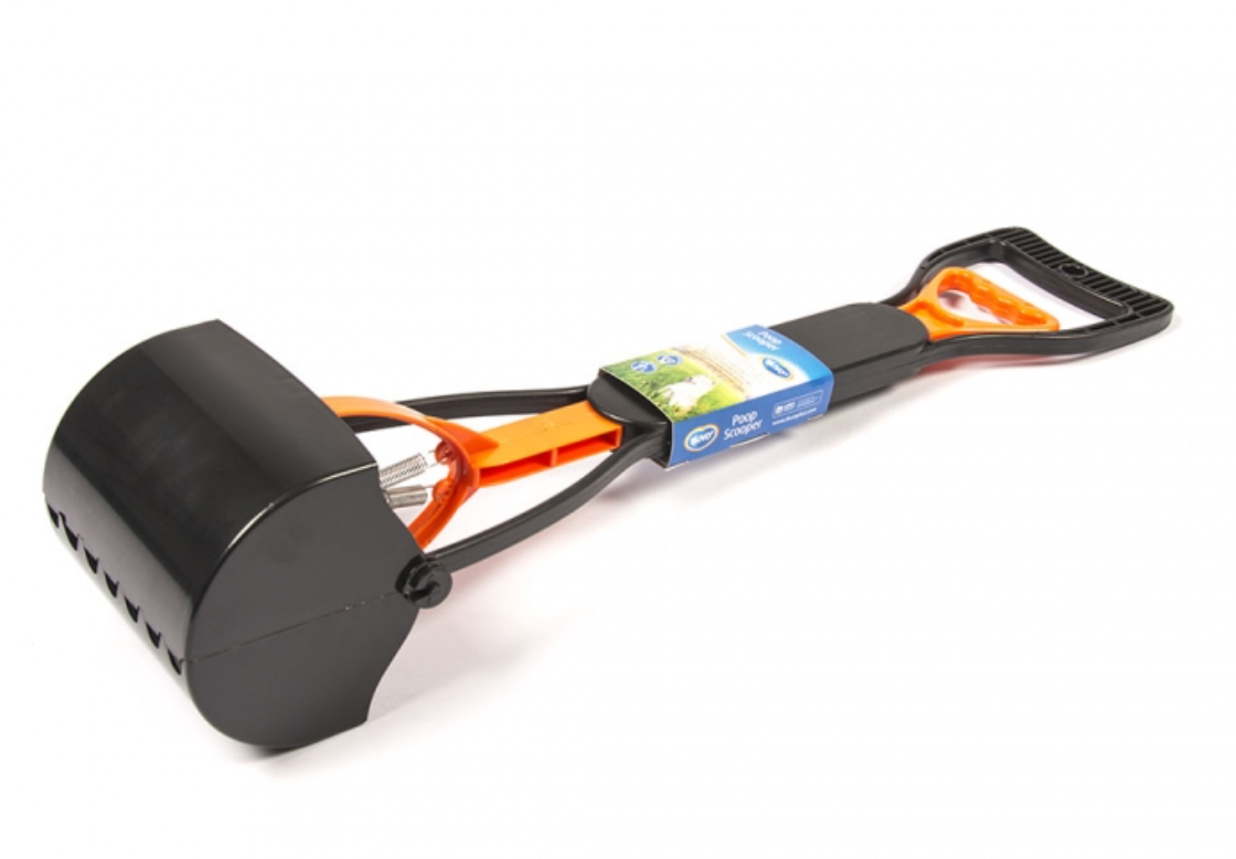 DUVO+ Устройство для уборки экскрементов "Poop Scooper", чёрный, 60см
